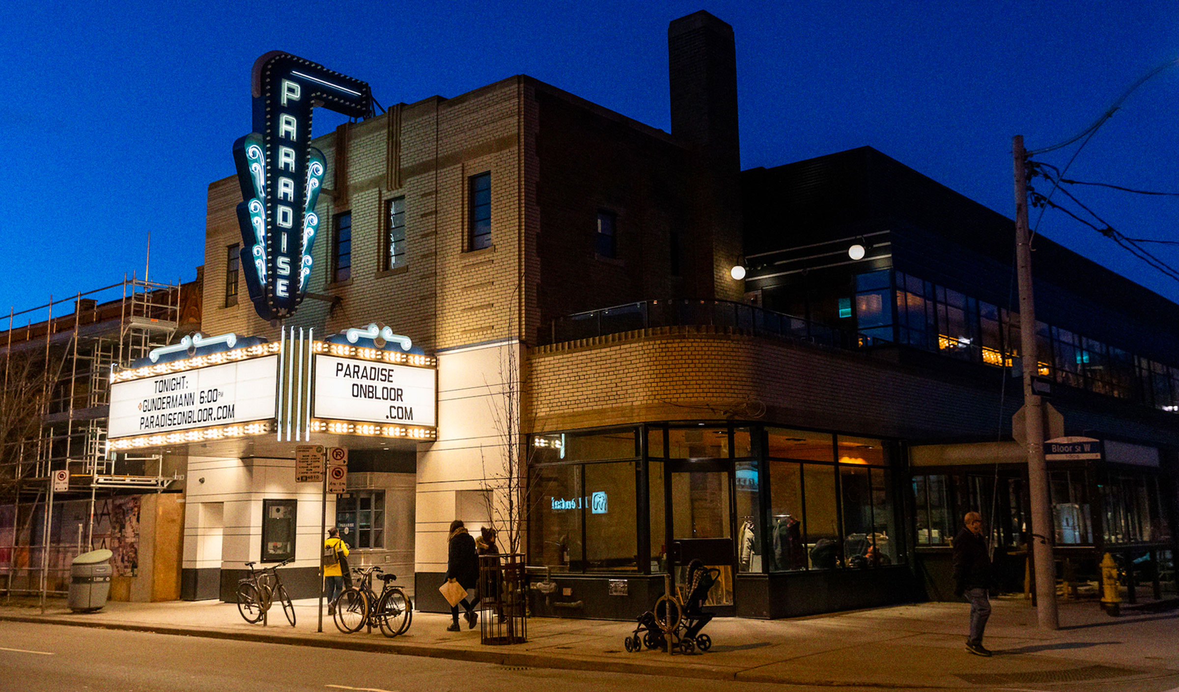 Paradise Theater facade